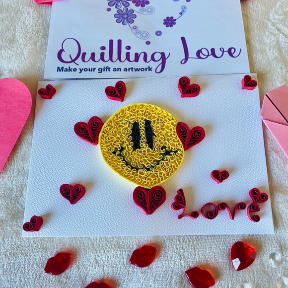 Quilling Love Anniversary Greeting cards - Picture 9 of 11